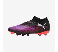 PUMA - Future 8 Pro FG/AG, Zapatillas de fútbol Unisexo, PUMA Black-PUMA White-Glowing Red,