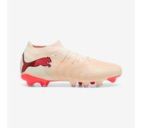 Puma Tenis de fútbol Future 9 Match FG/AG Unisex Blanco Almendra SUGARED Ultra Red Black Talla 8 UK