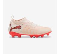 Puma Future 9 Match FG/AG JR - Tenis de fútbol, Color Blanco Almendra SUGARED - Ultra Red Black, Talla 1.5 de Reino Unido