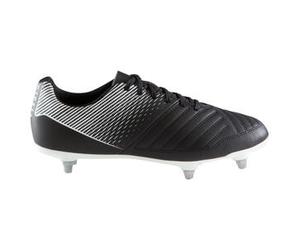 Botas de Fútbol Kipsta Agility 100 SG tacos aluminio adulto negro 47
