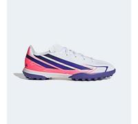 Botas de fútbol multitacos F50 Niño Blanco/Violeta Turf adidas 35