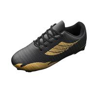 Botas de fútbol para mujer, zapatos planos ligeros, zapatos de fútbol de piel sintética, antideslizantes, con cordones, zapatillas de deporte para exteriores, transpirables, zapatos de fútbol, rose