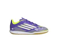 adidas F50 Club Indoor Football Boots Kids, Botas de fútbol Unisex niños, Purple Rush/Cloud White/Lucid Lemon, 30 EU