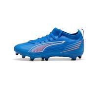 PUMA 6 Match FG/AG Jr, Zapatillas de fútbol, Ultra Blue White Glowing Red, 32 EU