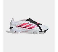 adidas Unisex League Fold-Over Tongue Firm Ground Football Boots Shoes, FTWR White/Solar Turbo/Core Black, 43 1/3 EU