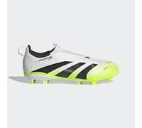Botas de fútbol Predator League Laceless FG/MG Niño Blanco/Verde 36