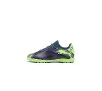Botas de fútbol puma future 7 play tt infantil verde/morado 38.5