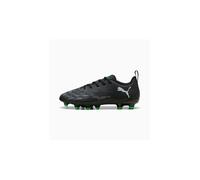 Botas de fútbol puma future 8 play fg/ag infantil negro-plata-ver 35