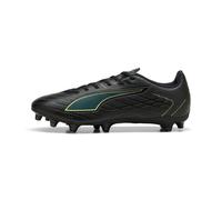 PUMA Ultra 6 Play FG/AG - Tenis de fútbol Unisex, Puma Black Fizzy Light Green Terrain, 45 EU