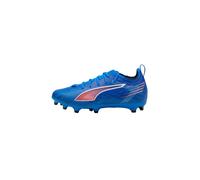 PUMA 6 Pro FG/AG Jr, Zapatillas de fútbol Unisex niños, Ultra Blue White Glowing Red, 36 EU