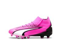 PUMA Ultra Pro FG/AG, Soccer Shoe Hombre, Poison Pink White Black, 43 EU