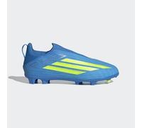Botas de fútbol sin cordones adidas F50 League FG/MG Niño Azul 36