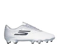 Botas de fútbol skechers razor 1,5 fg blanco/plata 43