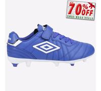Umbro Especiales Liga Júnior Alto Rendimiento Bota de Fútbol Azul