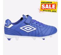 Umbro Especiales Liga Júnior Alto Rendimiento Bota de Fútbol Azul