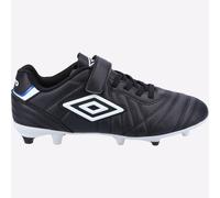 Umbro Speciali Liga Junior Firme Suelo Botas de Fútbol Negro