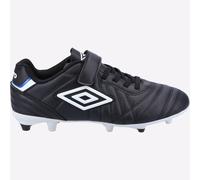 Umbro Botas de fútbol Speciali Liga Junior para terreno firme Negras