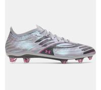 Botas de fútbol Under Armour Shadow Elite 4 FG Mach para hombre Acero / Metalico Plata / Negro 41