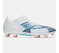 Botas de fútbol Under Armour Shadow Pro 4 FG unisex Blanco / Boundless Azul / Naranja Bloc 42