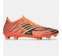Botas de fútbol Under Armour Shadow Pro 4 FG unisex Electric Tangerine / Arden Verde / High Vis Amarillo 40