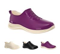 Botas de goma cortas para mujer y hombre, antideslizantes, impermeables, botas de lluvia, medias altas, cortavientos, ligeras, antideslizantes, para exteriores, monocolor, para lluvia, nieve, botines