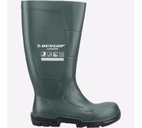 Dunlop Jobguard Unisex Resistente Wellington Goma Botas sin Cordones Verde