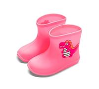 Botas de goma ligeras para niños, niñas pequeñas, botas de lluvia para niños y niñas, zapatos de lluvia ligeros, antideslizantes, impermeables, con patrón de dibujos animados, botas de goma de 2 a 10
