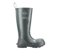Footsure Western Ltd Botas de goma Mudder para hombre Espuma viscoelástica Verdes