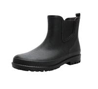 Botas de Goma para Hombre Botas de Lluvia for Hombre, Cortas, for Chef, Cocina, Invierno, for Hombre, hasta el Tobillo, Impermeables(A1 Black Rain Boots,43)