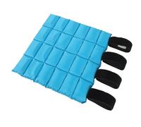 Botas de hielo para caballos, 24 cuadrículas ajustables transpirables reutilizables en la pierna equina envoltura para remojar el caballo para corvejón, tobillo, rodilla, piernas