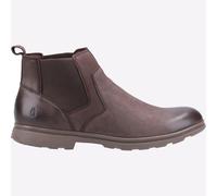 Hush Puppies Tyrone Cuero Espuma Viscoelástica Hombre sin Cierres Botas Marrón