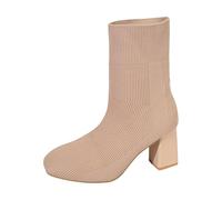 Botas de invierno de las mujeres,Europa y los Estados Unidos y Estados Unidos comercio exterior para botas gruesas con cabeza redonda después de la correa modelos clásicos y botines botas cortas