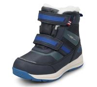 Botas de invierno impermeables para niño resistentes a la nieve antideslizantes cálidas con forro polar color azul talla 37