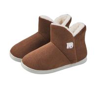 Botas de Invierno para Mujer Antideslizantes con Aislamiento Térmico Cálidas y Confortables para Días Fríos (Coffee, 39)