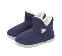 Botas de Invierno para Mujer Antideslizantes con Aislamiento Térmico Cálidas y Confortables para Días Fríos (Navy, 37)