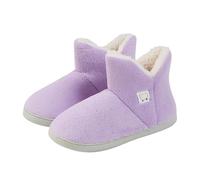 Botas de Invierno para Mujer Antideslizantes con Aislamiento Térmico Cálidas y Confortables para Días Fríos (Purple, 39)