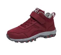 Botas de invierno para mujer, botas de nieve, zapatos de invierno, par de mujeres, personas medianas y mayores, top alto con bragas de terciopelo grueso y cómodos zapatos de algodón, zapatos de