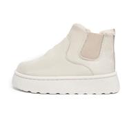 Botas de invierno para mujer Extra Anchas Botines Caña Ancha Biker Montar A Caballo Diseno Moderno Puntera fáciles poner y quitar pies hinchados