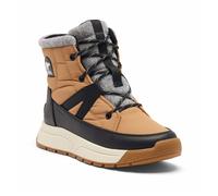 Sorel Whitney III Mid WP, Botas de Moda Mujer, Tawny Buff, Black, 40.5 EU