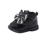 Botas de invierno para niño 36 Water Proof Flat Keep Warm Snow Boots Comfortable Shoes Gummistiefel Kinder, Negro , 23 EU