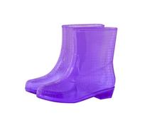 Botas de lluvia a la moda para mujer, botines duraderos para, elegantes zapatos de lluvia transparentes Cubrir Zapatos Lluvia