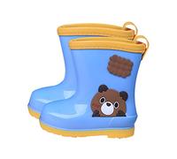 Botas de lluvia cómodas para niños y niños, Blue, 33 EU