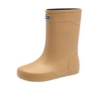 Botas de lluvia de goma para hombre que usan zapatos de estilo europeo fuera del metro zapatos de goma antideslizantes para la cocina, zapatos de pesca al aire libre, caqui, 40 EU