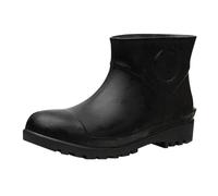 Botas de lluvia de trabajo para hombre, a prueba de golpes y pinchazos, para industria y minería, resistentes al aceite y a los álcalis, zapatos acuáticos blancos, manguera, sin forro polar, zapatos