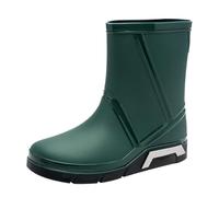 Botas de lluvia elegantes para hombre, zapatos impermeables versátiles para días lluviosos, zapatos de pesca al aire libre, zapatos de cocina antideslizantes. n19