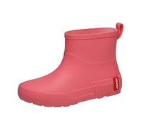 Botas de lluvia medianas para mujer, botas de lluvia de barril medio, para estudiantes, de terciopelo, cálidas, antideslizantes, zapatos de agua, zapatos de goma, fundas para zapatos a prueba de