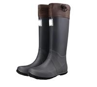 Botas de lluvia para hombre, para exteriores, senderismo, camping, antideslizantes, de tacón bajo, cómodas para todas las estaciones, suela duradera y antideslizante. Botas La Lluvia Funda Botas De