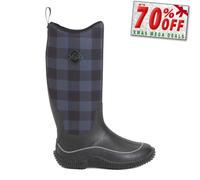 Botas De Lluvia Para Mujer Muck Boots Hale Wellington Diseño Tartan FlexFoam