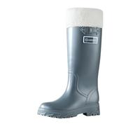 Botas de Lluvia para Mujer Y Hombre Zapatos Trabajo Deslizamiento Zapatillas Cálidas Botines Cuero Sin Cordones Goma Wellington Boots Moda
