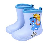 Botas De Lluvia Para Niños Cómodas Antideslizantes Zapatos De Lluvia Impermeables A Prueba De Lluvia Botas De Agua Escuela Primaria Botas De Goma Pvc Resistente Impermeable Zapatos Niños Y Niños, E